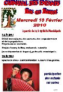 Dfil pour le carnaval des enfants  bas en basset en 2010