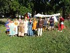 Fête des métiers et traditions médiévales au chateau de rochebaron de bas en basset (haute-loire 43)