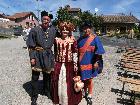 Fête des métiers et traditions médiévales au chateau de rochebaron de bas en basset (haute-loire 43)