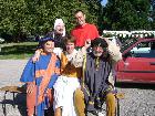 Fête des métiers et traditions médiévales au chateau de rochebaron de bas en basset (haute-loire 43)
