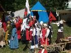 Fête des métiers et traditions médiévales au chateau de rochebaron de bas en basset (haute-loire 43)