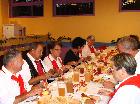 L´équipe d´anibal en pleine restauration avant le début de soirée
